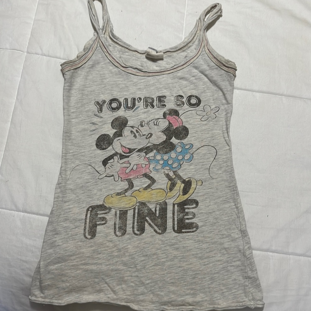 Disney parks. Oh Mickey, you’re so fine tank top.